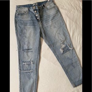 NWT F21 mom jeans size XL